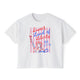 Sweet Land of Liberty Crop Tee