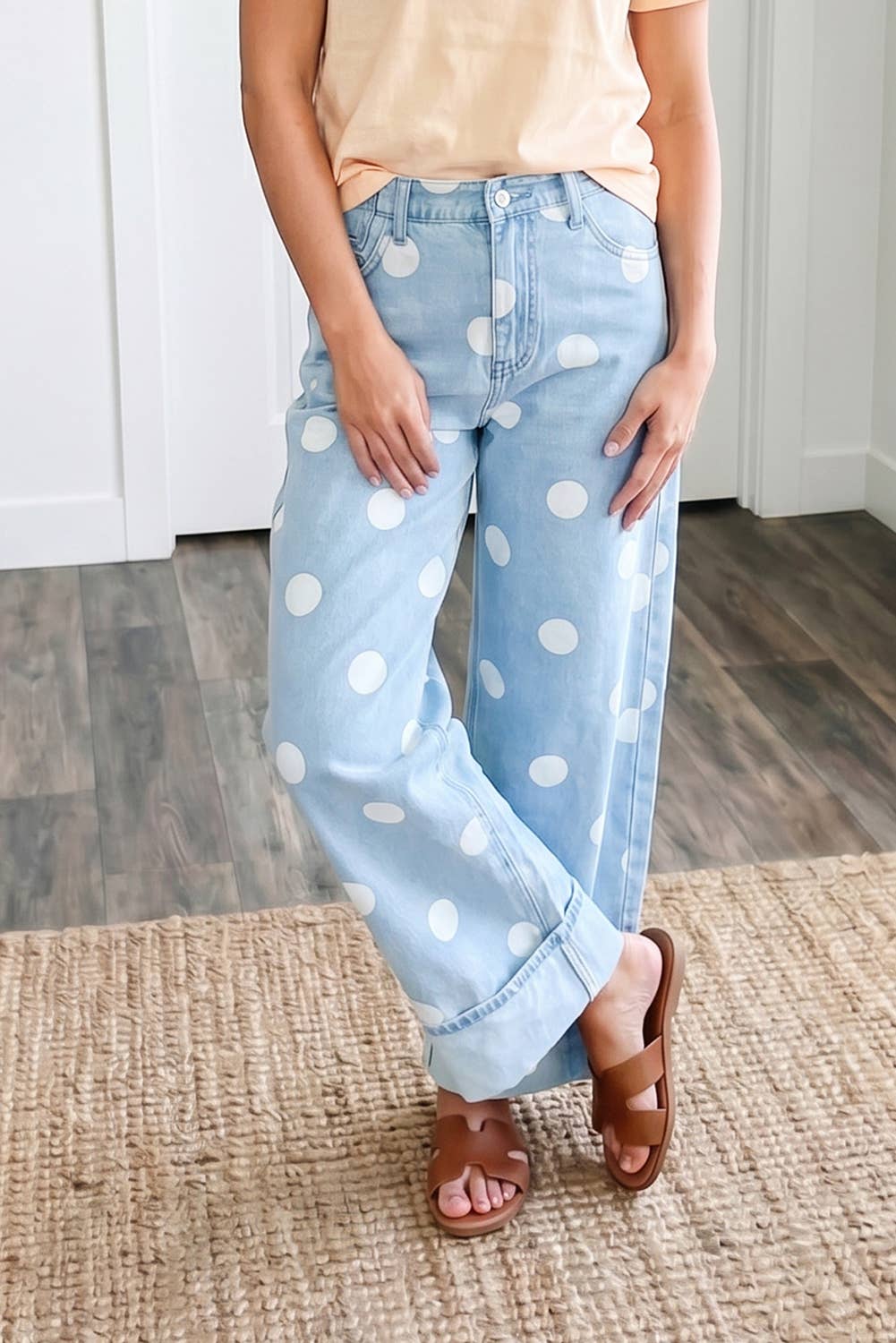 Darling Dot Ankle Jeans