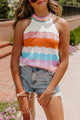 Wavy Striped Top