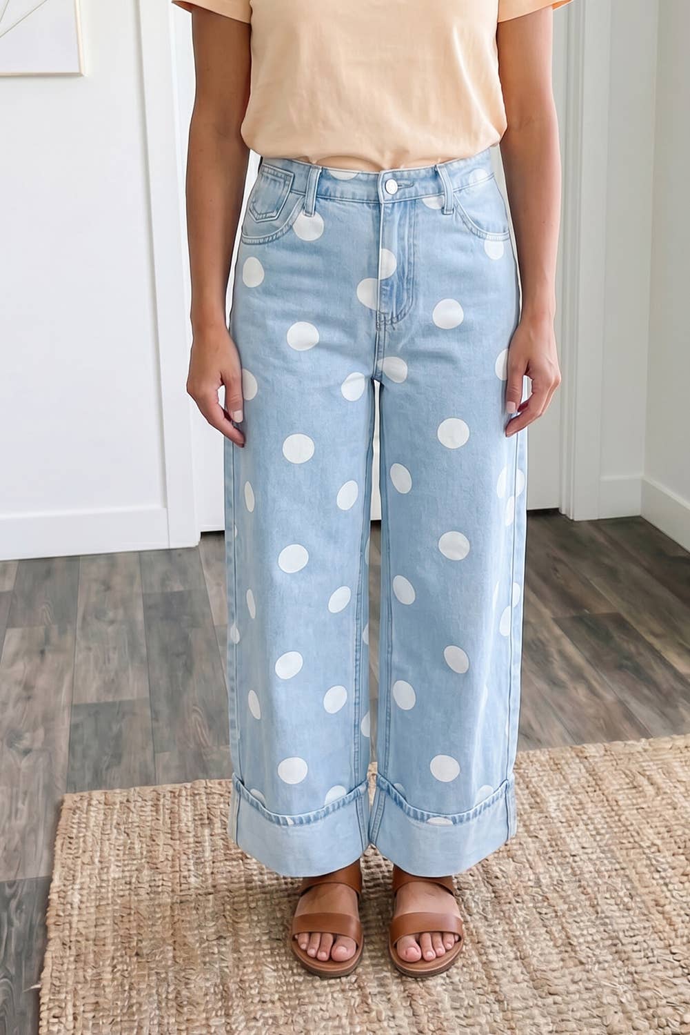 Darling Dot Ankle Jeans