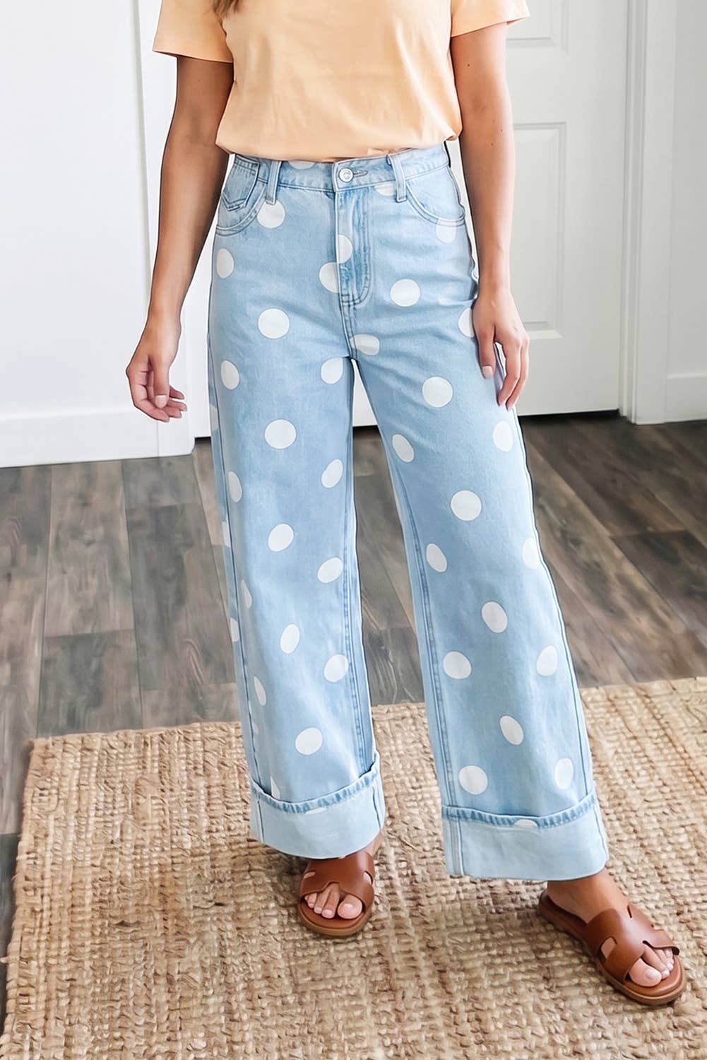 Darling Dot Ankle Jeans