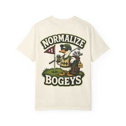 Normalize Bogeys Golf Duck Illustration
