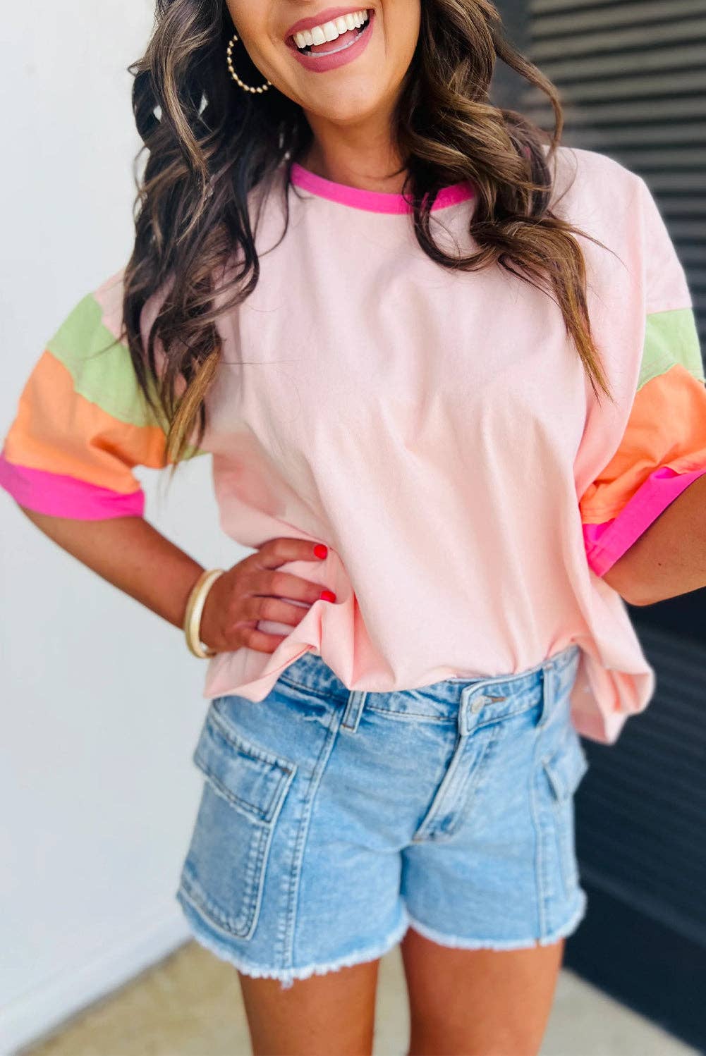 Color Block Top