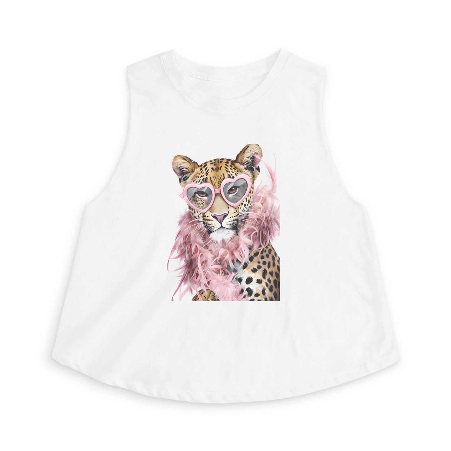Wild & Chic Feather Boa Tank