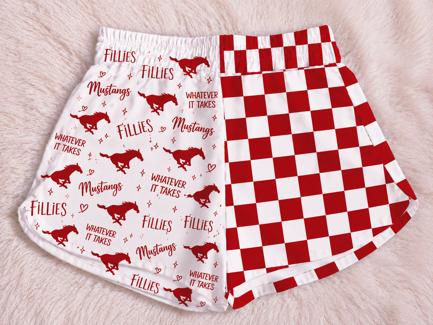 Denver City Mustangs Spirit Shorts