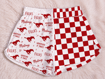 Denver City Mustangs Spirit Shorts