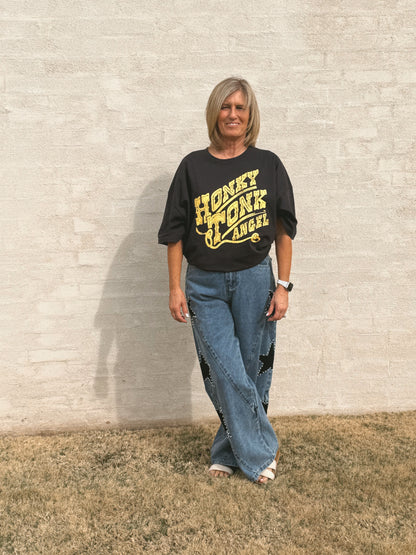 Honky Tonk Angel Graphic Tee