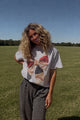 Red, White, Blue Bow Tee