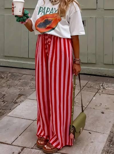 Boho Babe Lace-Up Pants
