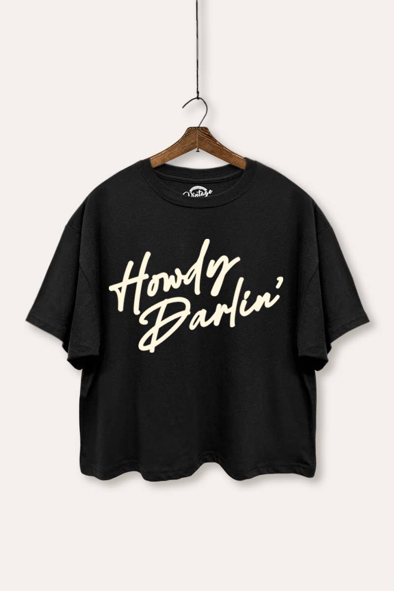 Howdy Darlin Crop Top