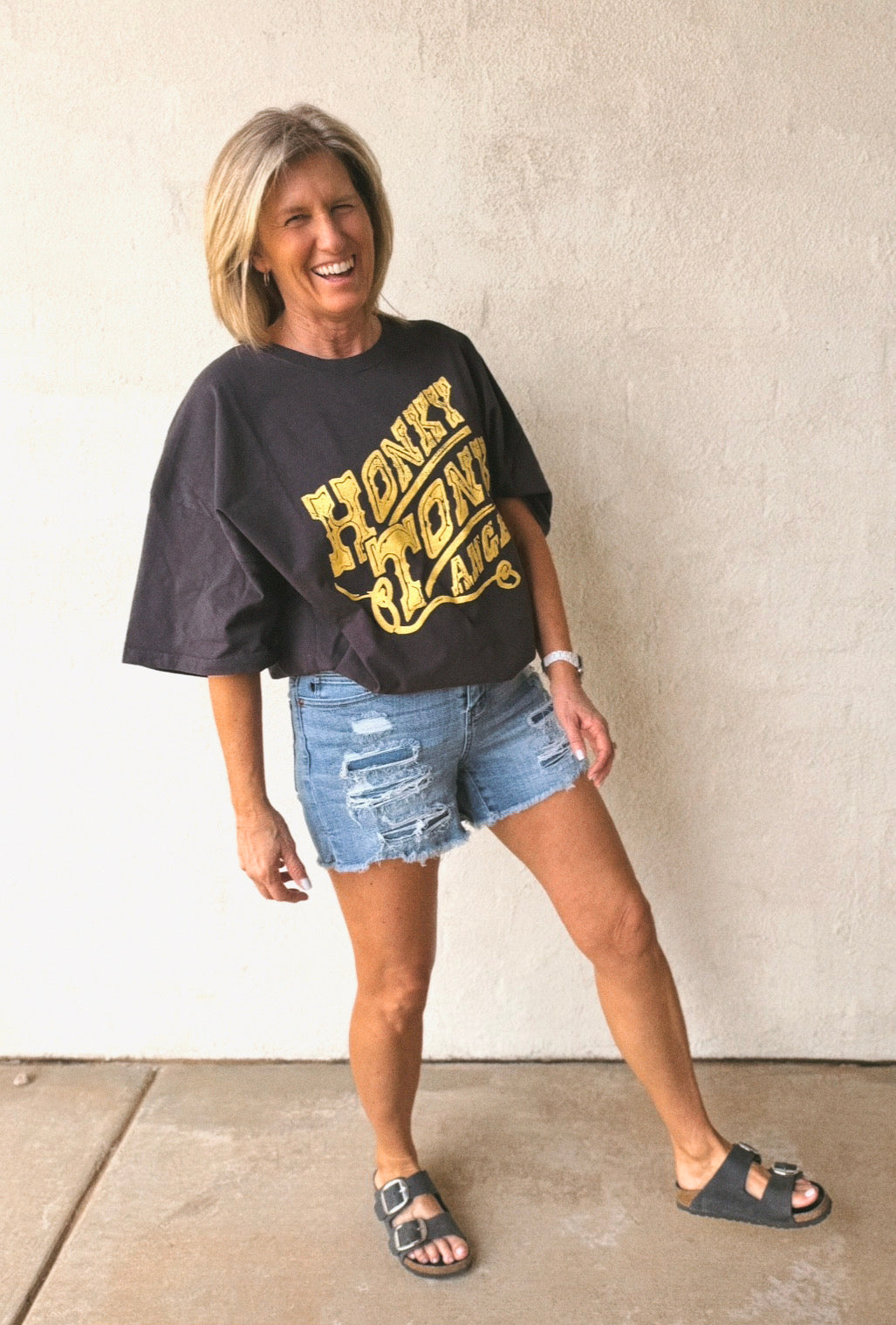 Honky Tonk Angel Graphic Tee