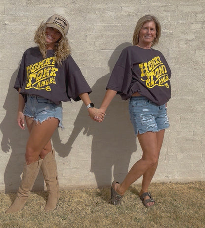 Honky Tonk Angel Graphic Tee