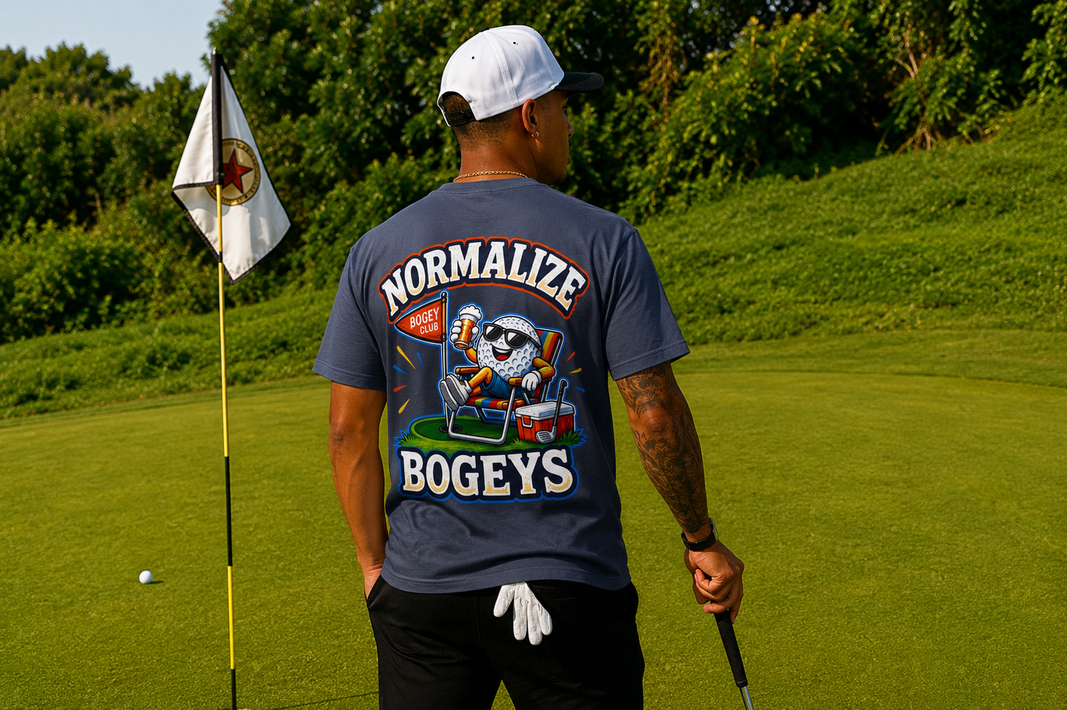 Normalize Bogeys Golf Ball Lounge